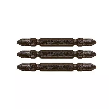 VESSEL Rib Bit BL Double End x 65mm Set of 3 +2 RB3P2065-BL