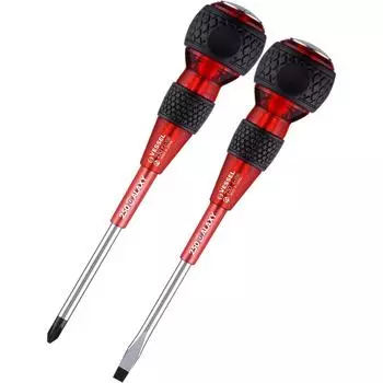 VESSEL Safety Penetration Ball Grip Driver Galaxy Red набор из 2 предметов +2100/-6100 250-2PS-GREAuthentic оригинал из Японии красный