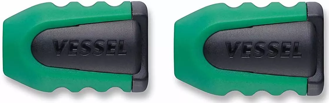 VESSEL Screw Mag Catcher Green 2 Pieces Magnetizer NMC-2PG