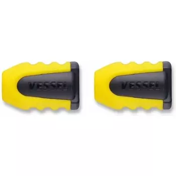 VESSEL Screw Mag Catcher Yellow 2 Pieces Magnetizer NMC-2PY