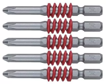 VESSEL Stepped Bit Magnum with Plastic Spring x 65 5 Pieces MX5P2065D +2