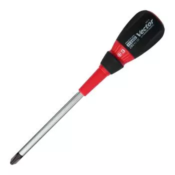 VESSEL Vector Penetrating Driver Large Diameter Grip +3150 B-280 чёрный
