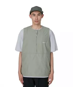 Vest Light Mountain Cloth Vest size M BEIGE Festival Camping Outdoor [Snow Peak] JK-25SU107 бежевый