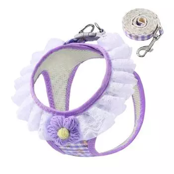 Vest type pet leash cat dog chest strap breathable reflective walking dog chain XXS