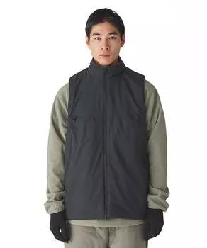 Vest Ultra Lightweight 2L Octa Vest Thermal Insulation Breathable Waterproof Stretch Active Vest Camping Outdoor Black L [Snow Peak] JK-24AU008