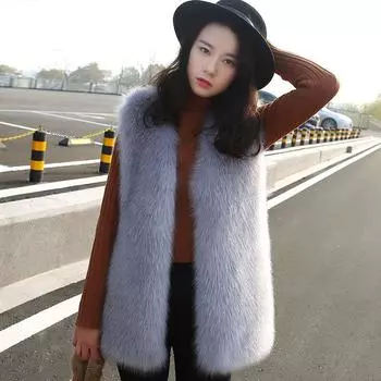 Жилет женский хлопковый утолщенный осенне-зимний новый корейский вариант жилет жилет жилет жилет тонкий пух куртка тренд S recommends 80-50 kg