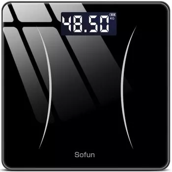 Весы Amazon Health Just High Automatic Power поддерживают до закаленных электронных батареек в комплекте [Новый выпуск, эксклюзивный, тонкий]