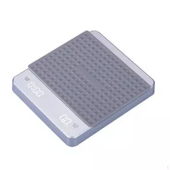 Весы для кофе с таймером, кухонные весы, светодиодный дисплей, высокая точность, 3 кг x 0,1 г, электронные капельные эспрессо