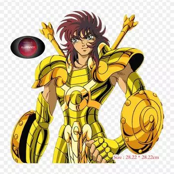 Весы Dohko Pegasus Seiya Shaka железные нашивки для одежды, наклейки с аппликацией на одежду, термочувствительная нашивка на заказ