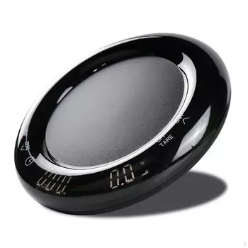 Весы с таймером 2 кг/0,1 г со светодиодным дисплеем для кухни и бара Rechargeable