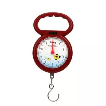 Весы с указателем, подвесные весы для рыбалки, карманный багаж, мини 10 кг