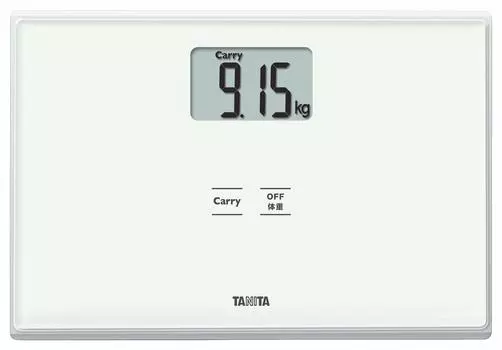 Весы Tanita белые WH Измеряют вес вещей, которые вы носите HD-665