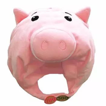 Ветчина Кепка-веер История игрушек Свинья Дисней Шляпа Одевание Костюм Товары Милые Модные Аксессуары Ограниченная серия История игрушек (Курортные товары)