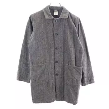 VETRA LE LUDE FRANCE Made in France Herringbone Stripe Pattern Jacket 16 Men s Used