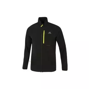 Ветровка Adidas с цветными блоками и воротником-стойкой Мужские куртки черные GN7347 XXL