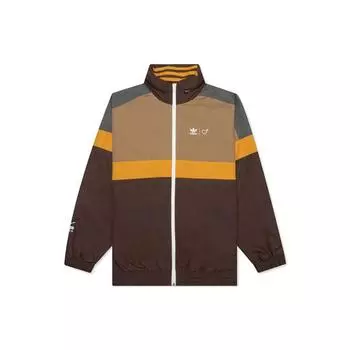 Ветровка adidas x Human Made Коричневая мужская уличная одежда HA9998 S