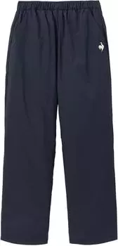 Ветровка Coq Long Air Asamotion Water Heat Easy to Navy [Le Sportif] Брюки, Брюки, Отталкивающие, Ветрозащитные, Удерживающие, Легкие, Теплые, Двигайтесь, Женские,