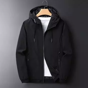 Ветровка мужская тактическая куртка водонепроницаемая уличная куртка с капюшоном спортивная альпинистская тонкая верхняя одежда XXXXL