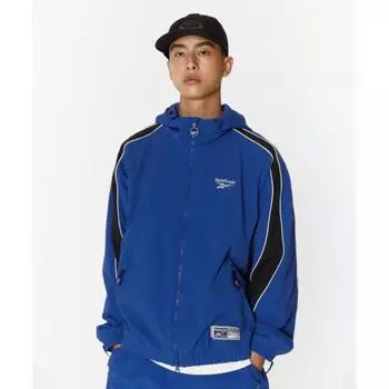Ветровка Reebok Stretch с капюшоном, синяя S