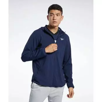 Ветровка REEBOK Training Essential Темно-синяя FU3098