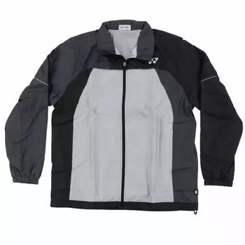 Ветровка с длинным рукавом и подкладкой S [YONEX], рубашка, серебристо-черная