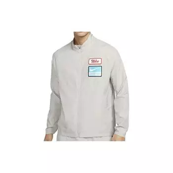 Ветровка с логотипом Nike Dri-Fit, мужская верхняя одежда, серая DV9820-012 M