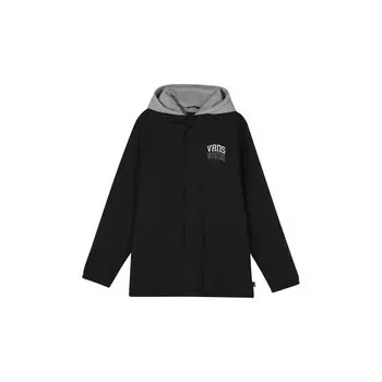 Ветровка с логотипом Vans Skull Print, мужские куртки, черная VN0A4MQVZ7F XS