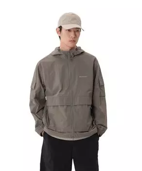 Ветровка Taslan Pocket размер Кемпинг Открытый Фестиваль [Сноу Пик] XLGS-S25MMLWB50 хаки