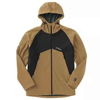 Ветровка TULTEX Mountain Parka Куртка Ветрозащитная Защита от Холода Флисовая Куртка Для Ходьбы Бега x [EVERSOUL] Мужская (Бежевый Черный, M)