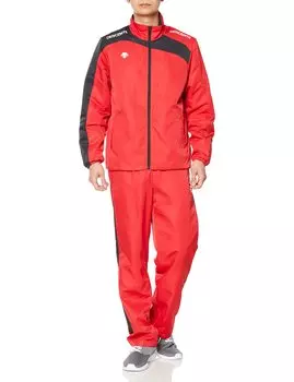 Ветровка Верх и низ Комплект ветрозащитный теплый тренировочный КРАСНЫЙ L [DESCENTE] Мужской красный