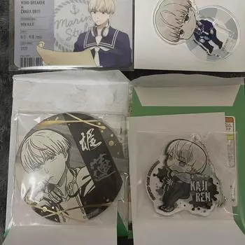 Ветровка Winbre Kaziren Fita Gold Balm Badge Marine Look