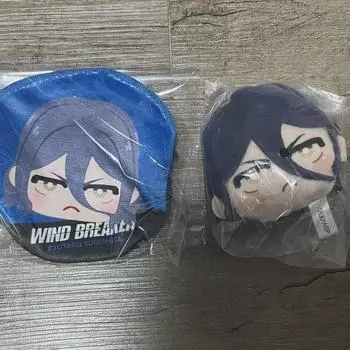 Ветровка Winbre Sugishita Кошелек-кошелек Petit Cara Doll Sister Key Ring