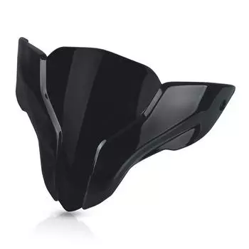 Ветровое стекло для мотоцикла BAJAJ Pulsar NS200 NS 200 RS 200 AS, ветрозащитный дефлектор ветрового стекла чёрный