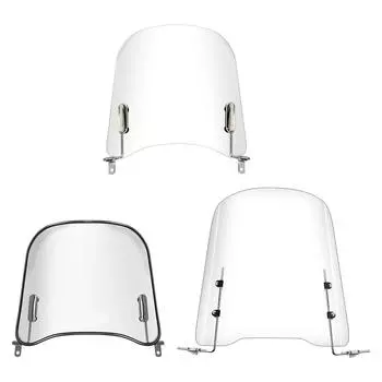 Ветровое стекло для мотоцикла Ветровое стекло для электрического велосипеда Простая установка Мотоцикл