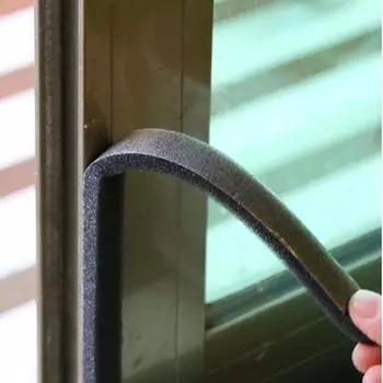 Ветрозащита, звукоизоляция, звукоизоляция, уплотнитель для дверей, окон, самоклеящийся уплотнитель для окон, уплотнительная лента