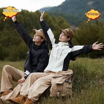 Ветрозащитная и дышащая женская альпинистская куртка, идеально подходящая для весны и осени. L белый