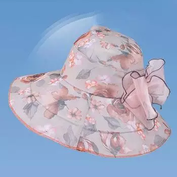Ветрозащитная кепка-шляпа для рыбалки с отстегивающимся бантом, солнцезащитная кепка с тонким бантом, весна