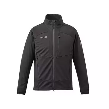 Ветрозащитная куртка Windshield Stretch Jacket MIV03124 M [Millet] Мужская черная-черная (НОВЫЙ ЛОГОТИП)