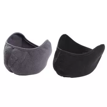 Ветрозащитная мотоциклетная дышащая маска пылезащитная маска для верховой езды защитная маска для лица полумаска для бега серый