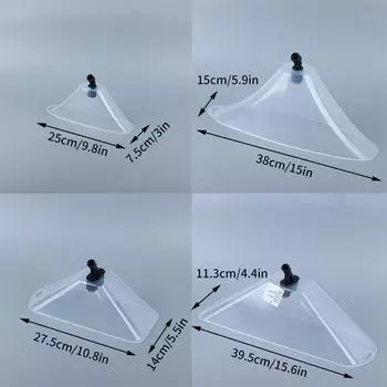Ветрозащитная насадка для сельскохозяйственного электрического распылителя, распылительная насадка веерного типа, ветрозащитный экран, сельскохозяйственные садовые принадлежности для полива
