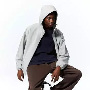 Ветрозащитная парка GU by Uniqlo 02 LIGHT GRAY/XS