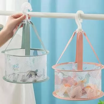 Ветрозащитная сетка для сушки с крючком, сушилка для яиц, косметические щетки, сушилка для бытовой техники