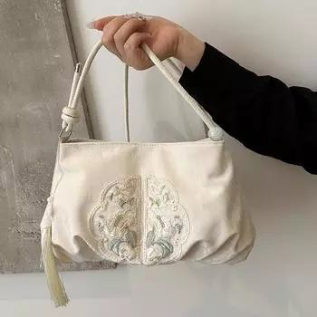 Ветрозащитная сумка женская летняя мода 2024 года универсальная женская сумка с бахромой в иностранном стиле сумка через плечо