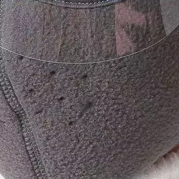 Ветрозащитная теплая маска для лица Зимняя шапка Лыжные дышащие маски Флисовые защитные шапки с очками HD Противотуманная велосипедная шапка Балаклава серый