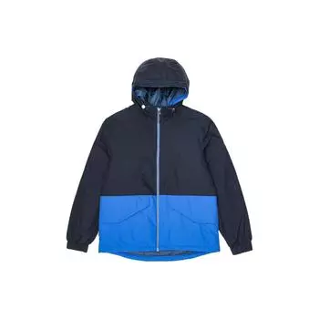 Ветрозащитная теплая сплайсированная куртка Timberland с длинным рукавом и капюшоном, мужские куртки, темно-синие, A2EQK-AT0 XL