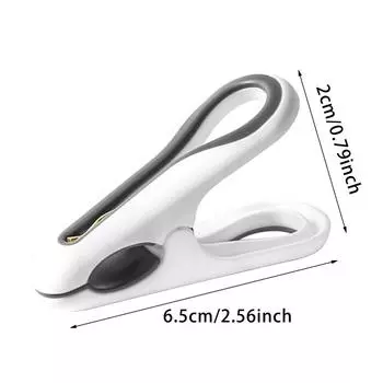 Ветрозащитное одеяло для одежды, плюшевое игрушечное пальто, солнцезащитная воздушная вешалка, зажимы One Size белый