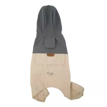 Ветрозащитное пальто для собаки, Зарядное пальто, Водонепроницаемое пальто для собаки, Светоотражающее пальто с капюшоном, Собачьи водонепроницаемые дождевики, Для улицы M