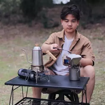 Ветрозащитное покрытие для уличной печи, переносная походная печь, ветрозащитное кольцо из нержавеющей стали, устойчивое к высоким температурам, аксессуары для кемпинга