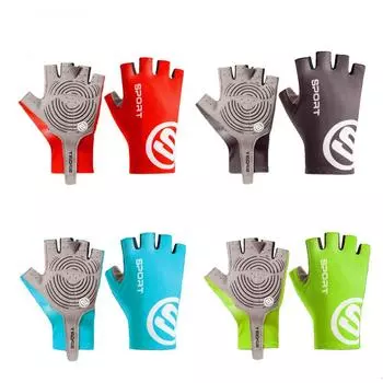 Ветрозащитные перчатки с полупальцами, противоскользящие велосипедные перчатки, перчатки для гоночного шоссейного велосипеда, горного велосипеда XL синий