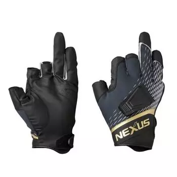 Ветрозащитные перчатки Shimano Nexus Magnetic 3 серые GL-112V M